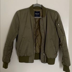 Madewell Cropped Bomber